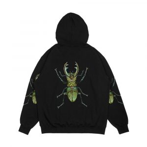 Alternative view of Stag Beetle Men's All-Over-Print Hoodie