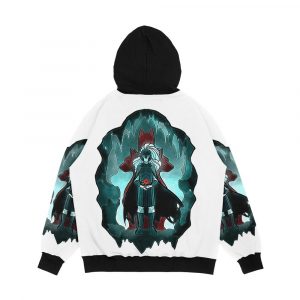 Alternative view of Stained Glass Hades Men's All-Over-Print Hoodie