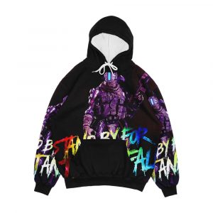 Stand By Holo Pilot 4K Men's All-Over-Print Hoodie