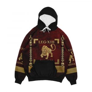 Standard Of The 13Th Legion Geminia Vexillum Of 13Th Twin Legion Men's All-Over-Print Hoodie