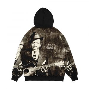 Alternative view of Standing At The Crossroads Men's All-Over-Print Hoodie