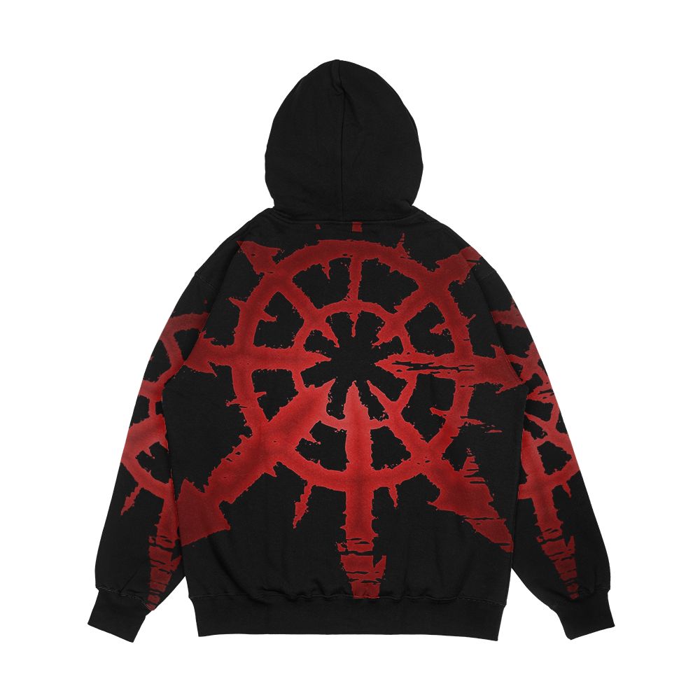 Star Of Chaos Men's All-Over-Print Hoodie - Image 2