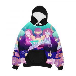 Starbomb Twrp Vaporwave Men's All-Over-Print Hoodie