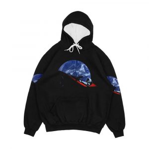 Starman In Tesla Roadster In Space Men's All-Over-Print Hoodie