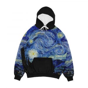 Starry Night Vincent Van Gogh Men's All-Over-Print Hoodie