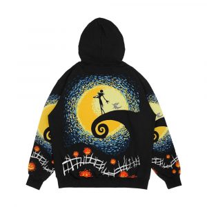 Alternative view of Starry Nightmare Men's All-Over-Print Hoodie