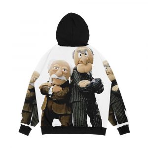 Alternative view of Statler And Waldorf Men's All-Over-Print Hoodie