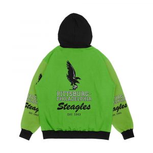 Alternative view of Steagles 1943 Pittsburg Philadelphia Football Team Men's All-Over-Print Hoodie
