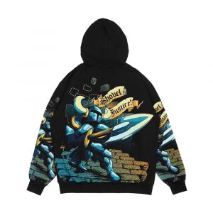 Alternative view of Steel Thy Shovel Men's All-Over-Print Hoodie
