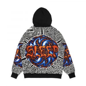 Alternative view of Steep Stoner Sludge Metal Band Holy Mountain Album Cover Dragonaut Men's All-Over-Print Hoodie