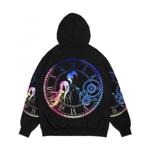 Alternative view of Steins'gate Loving Mix Colors Men's All-Over-Print Hoodie