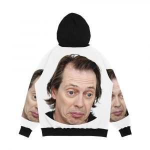 Alternative view of Steve Buscemi Meme Funny Men's All-Over-Print Hoodie