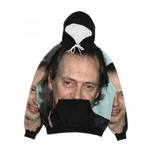 Steve Buscemi Men's All-Over-Print Hoodie