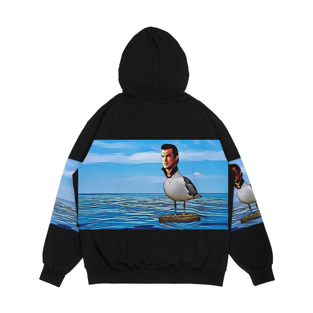 Steven Seagull At Sea Men's All-Over-Print Hoodie - Image 2