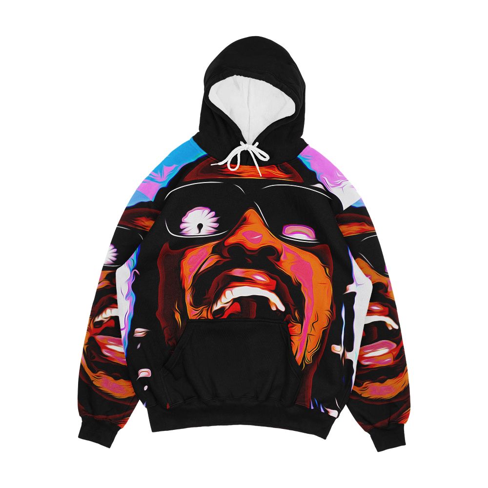 Stevie Wonder Men's All-Over-Print Hoodie