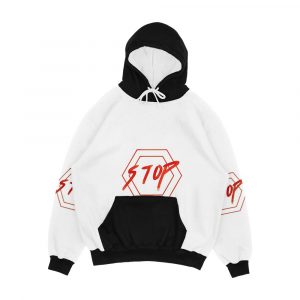 Stop Men's All-Over-Print Hoodie