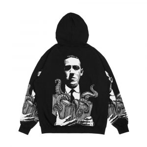 Alternative view of Storytime With Lovecraft Men's All-Over-Print Hoodie