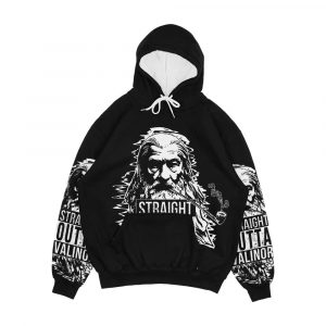 Straight Outta Valinor Men's All-Over-Print Hoodie