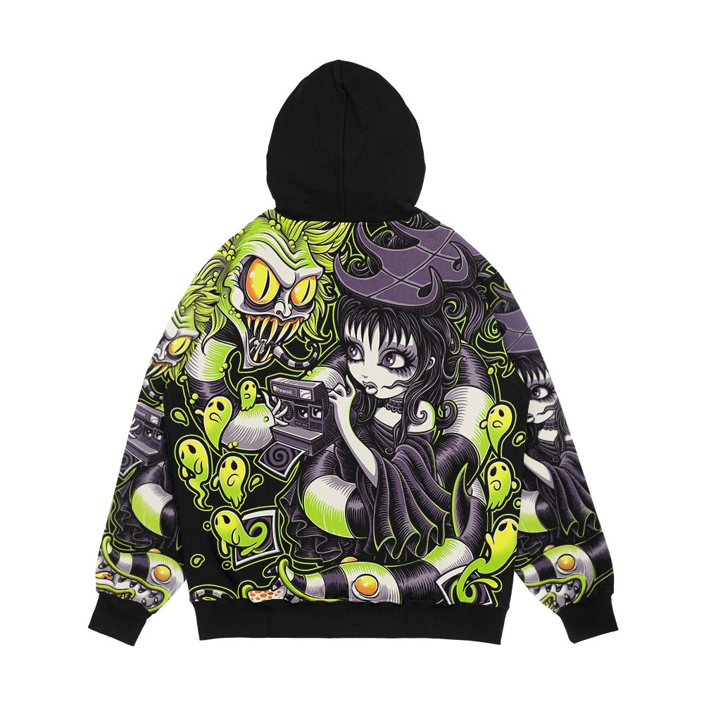 Strange And Unusual Men's All-Over-Print Hoodie - Image 2