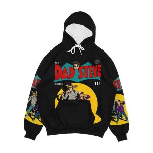 Stranger Things Dad Steve Men's All-Over-Print Hoodie