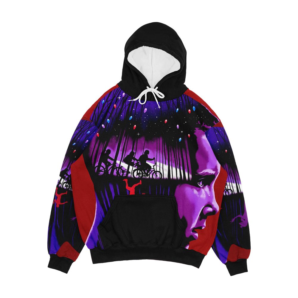 Stranger Things Eleven Men's All-Over-Print Hoodie