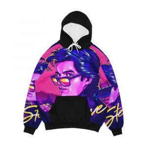 Stranger Things Steve Harrington Available On Mask Men's All-Over-Print Hoodie