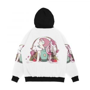 Alternative view of Strawberry Field Men's All-Over-Print Hoodie