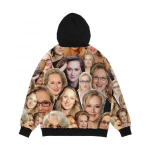 Alternative view of Streep Tease Men's All-Over-Print Hoodie