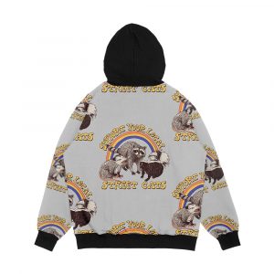Alternative view of Street Cats Men's All-Over-Print Hoodie
