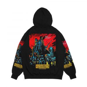 Alternative view of Streets Of Fire Men's All-Over-Print Hoodie