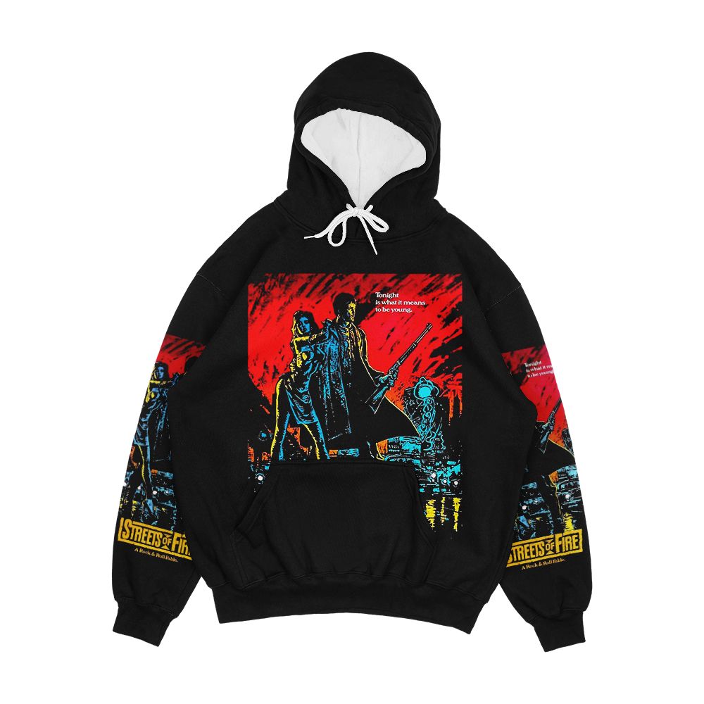Streets Of Fire Men's All-Over-Print Hoodie