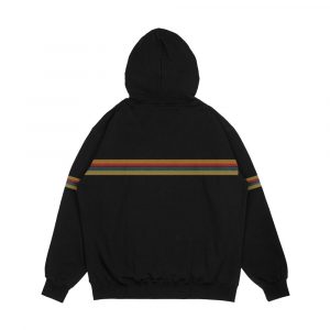 Alternative view of Stripes From Space Men's All-Over-Print Hoodie