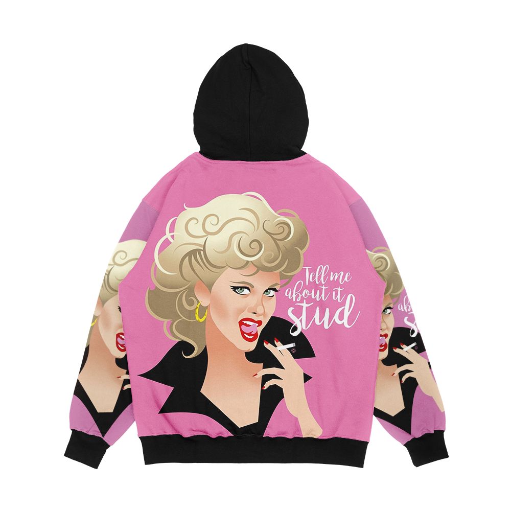 Stud Men's All-Over-Print Hoodie - Image 2