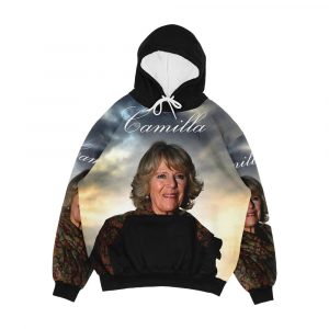 Stunning Hrh Camilla Duchess Of Cornwall Men's All-Over-Print Hoodie