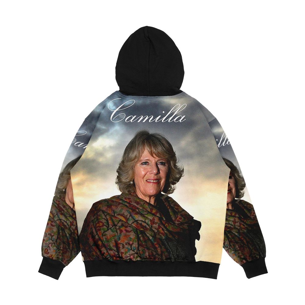 Stunning Hrh Camilla Duchess Of Cornwall Men's All-Over-Print Hoodie - Image 2