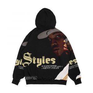 Alternative view of Styles P A Gangster And A Gentleman Men's All-Over-Print Hoodie