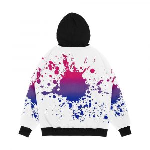 Alternative view of Subtly Bisexual Men's All-Over-Print Hoodie