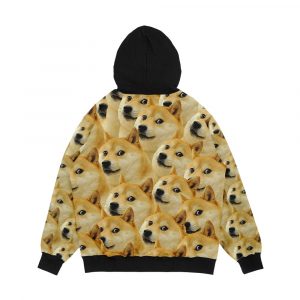 Alternative view of Such Doge Men's All-Over-Print Hoodie