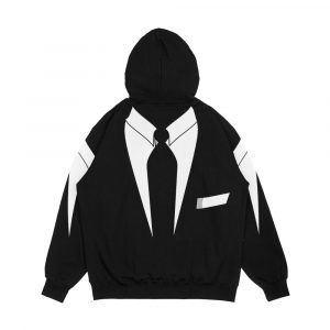 Alternative view of Suit Men's All-Over-Print Hoodie
