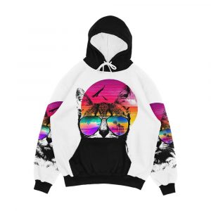 Summer Cat Men's All-Over-Print Hoodie