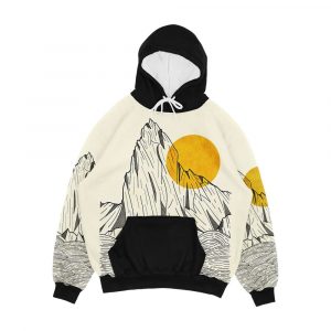 Sun Cliffs Men's All-Over-Print Hoodie