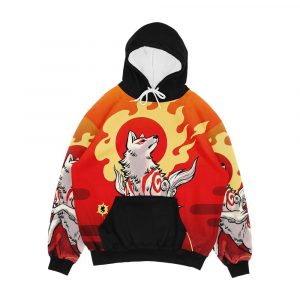 Sun Deity Amaterasu Men's All-Over-Print Hoodie