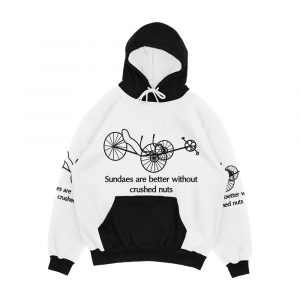 Sundaes Are Better 2Nd Nuts Men's All-Over-Print Hoodie