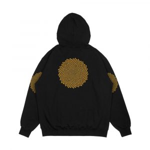 Alternative view of Sunflower Seed Fibonacci Spiral Golden Ratio Math Geometry Men's All-Over-Print Hoodie