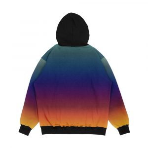Alternative view of Sunset Ombre Men's All-Over-Print Hoodie