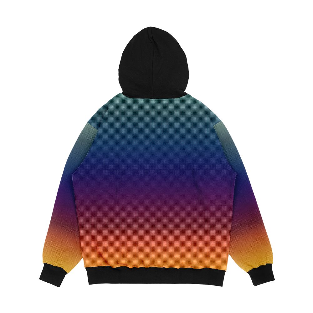 Sunset Ombre Men's All-Over-Print Hoodie - Image 2
