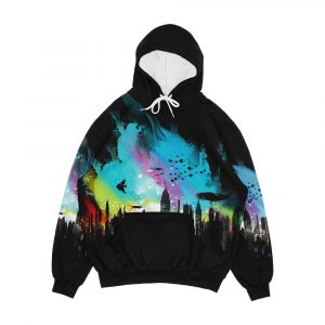 Sunset On Rapture City Men's All-Over-Print Hoodie