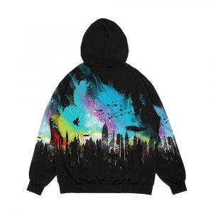 Alternative view of Sunset On Rapture City Men's All-Over-Print Hoodie