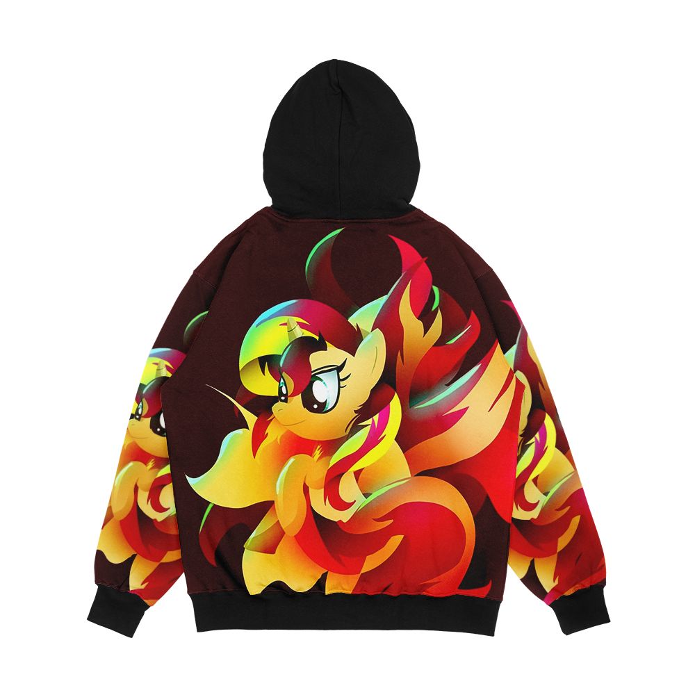 Sunset Shimmer Men's All-Over-Print Hoodie - Image 2