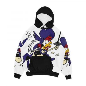 Super Chicken Men's All-Over-Print Hoodie